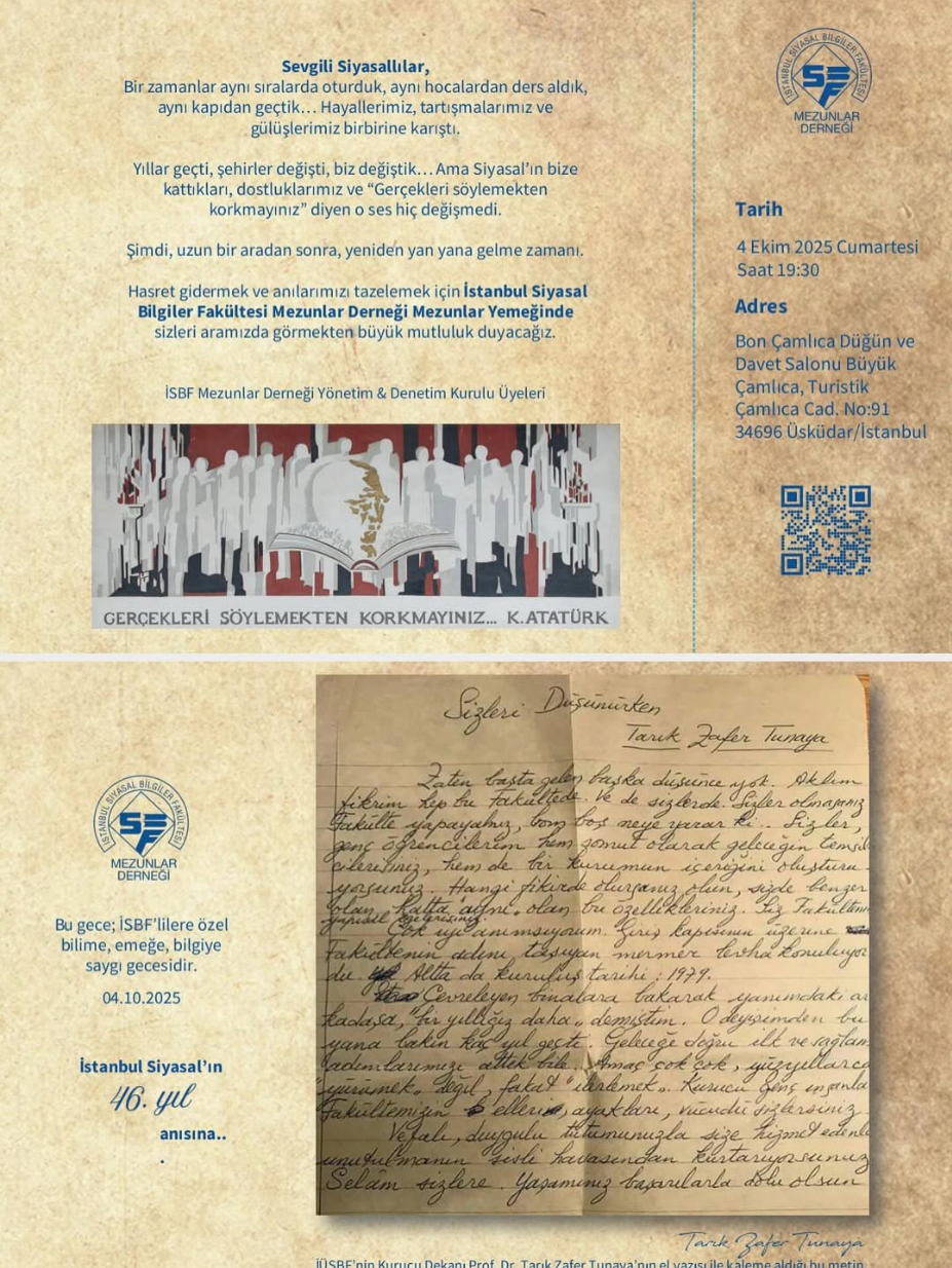 Mezunlarla buluşma gecesi - Fotoğraf 1